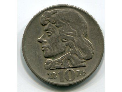 POLSKO. 10 złotych 1959. Kościuszko.