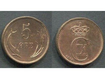 DÁNSKO. 5 öre 1899.
