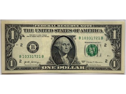 USA. 1 dollar 2017 B.