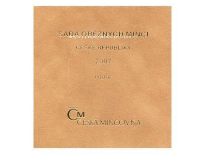 ČESKO. Sada oběžných mincí 2007. PROOF.