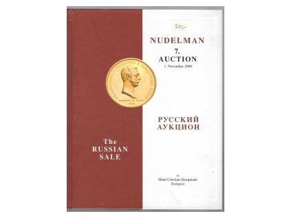 Aukční katalog firmy Nudelman Numismatica, č. 7 / 1.11.2009 - Rusko.