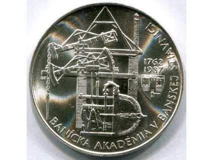ČESKOSLOVENSKO. 100 Kčs 1987. Banská Štiavnica.