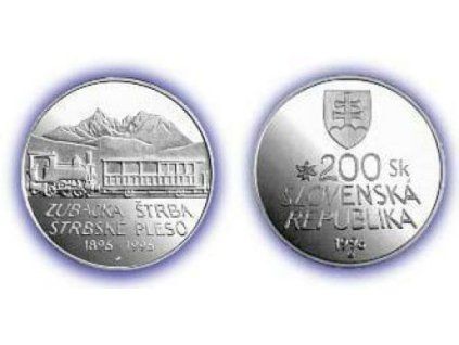 SLOVENSKO. 200 Sk 1996. Zubačka Štrba. b.k.