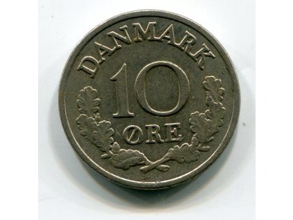DÁNSKO. 10 öre 1969. KM-849.1