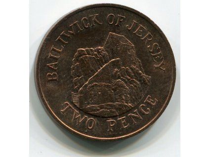JERSEY. 2 pence 1984.