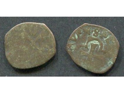 AVIGNON - Papežský stát. Urban VIII. (1623–1644). 1 patard. Zn.: kroužek. BERMAN č. 1803.