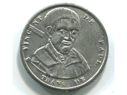 Sv. Vincent de Paula. Le Fundateur des Hospices des Orphelins. 1850.