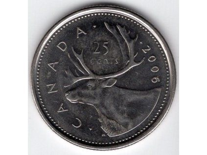 KANADA. 25 cents 2006.