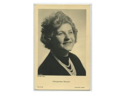 SLEZAK, Margarete.