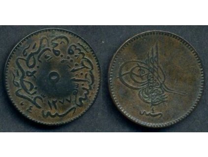 TURECKO. 5 para 1277/4.