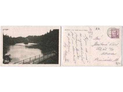 Rychnov nad Kněžnou. Ivanské jezero ve Včelném.