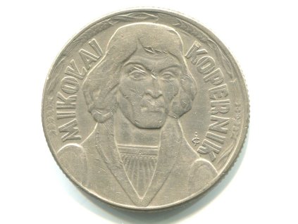 POLSKO. 10 złotych 1965. Kopernik.