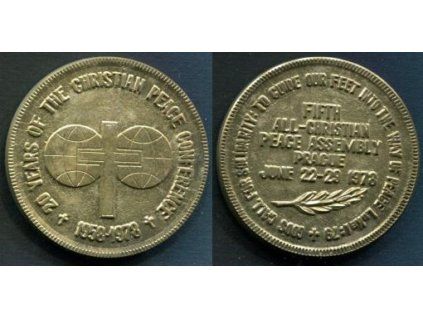 PRAHA. 5. křesťanské mírové setkání v Praze. 22. - 29. června 1978.