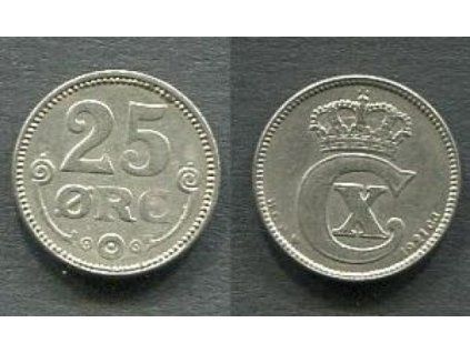 DÁNSKO. 25 öre 1921.