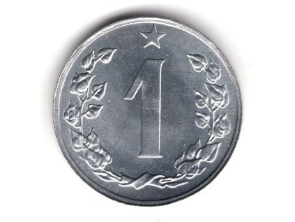 ČESKOSLOVENSKO. 1 haléř 1986.