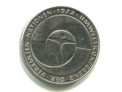 NĚMECKO. 5 Mark 1982/F. Umweltkonferenz der vereinte Nationen.