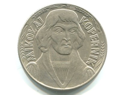 POLSKO. 10 złotych 1968. Kopernik.