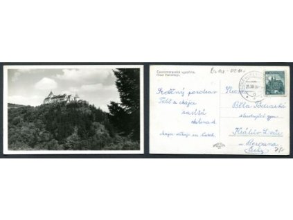 PERNŠTEJN. Hrad. 1938