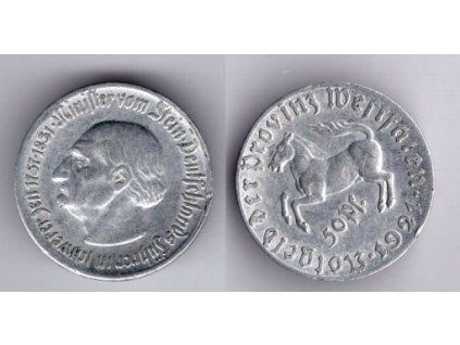 WESTFALEN. 50 Pfennig 1921.