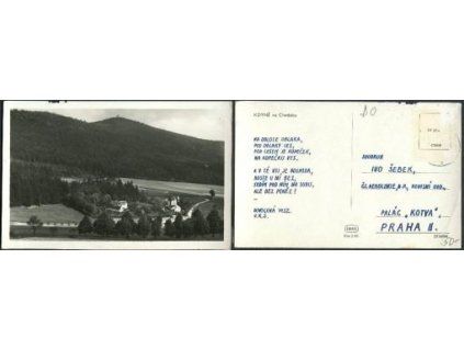 KDYNĚ. Na Chodsku. 1952.