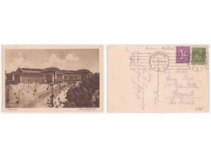 Leipzig. Hauptbahnhof. 1922
