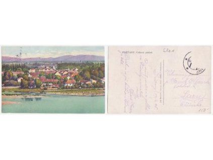 Piešťany. Celkový pohled. 1925