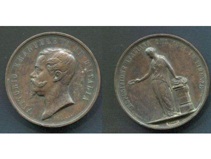 ITÁLIE. Vittorio Emanuele II. Esposizione Italiana del 1861 in Firenze. č. 2737.