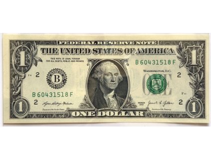 USA. 1 dollar 2021 B.