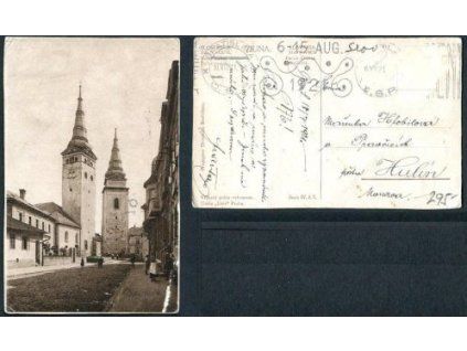 SLOVENSKO. Farný kostel 1921.