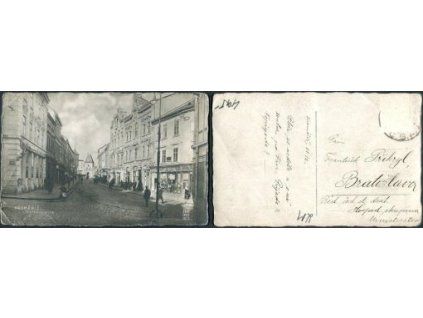 KROMĚŘÍŽ. Staňkova ulice. 1921.