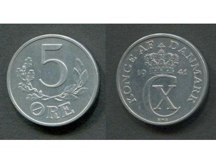 DÁNSKO. 5 öre 1941. KM-834