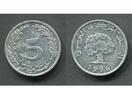 TUNIS. 5 millim 1996. KM-282