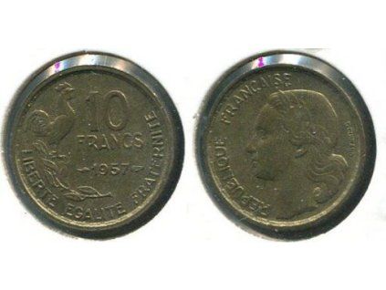 FRANCIE. 10 francs 1957.
