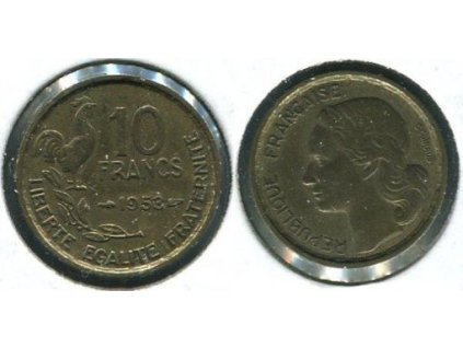 FRANCIE. 10 francs 1953.