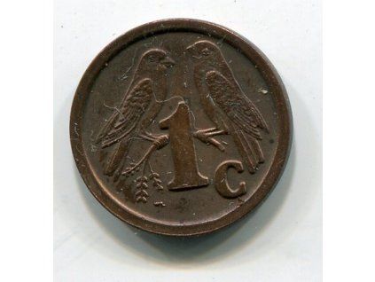 JIHOAFRICKÁ REPUBLIKA. 1 cent 1991.