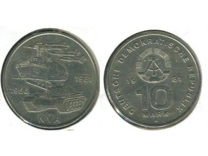 NDR. 10 Mark 1981.
