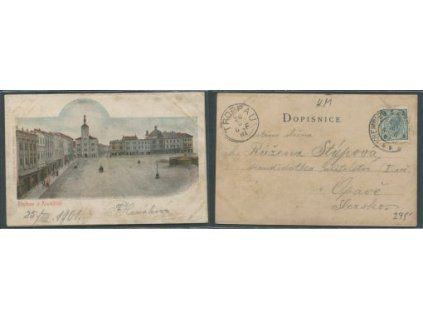 KROMĚŘÍŽ. Náměstí. 1901.