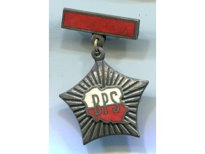 POLSKO. Odznak BPS - Brygada Pracy Socjalistycznej.