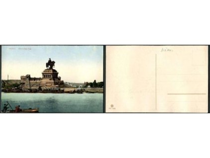 Coblenz. Deutsches Eck.