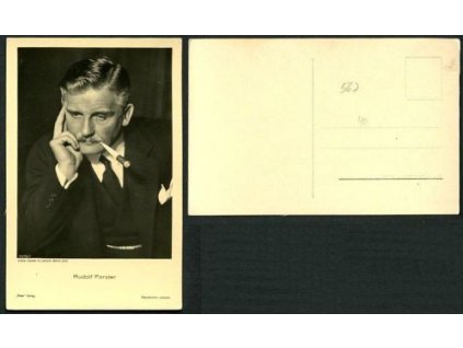 FORSTER, Rudolf