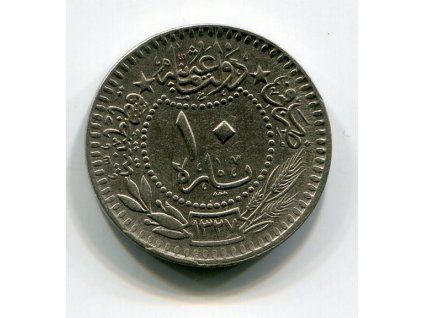 TURECKO. 10 para 1327/5.