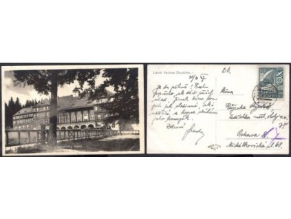 KARLOVA STUDÁNKA. Lázeňský hotel.