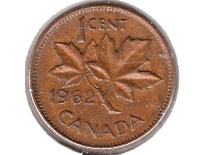 KANADA. 1 cent 1962.