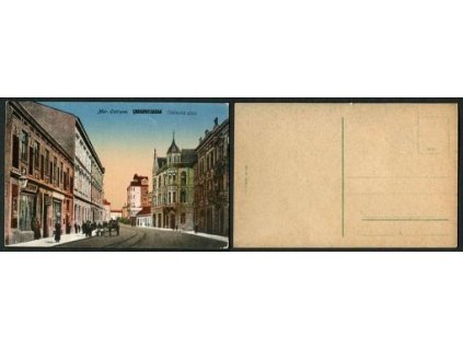 MORAVSKÁ OSTRAVA. Těšínská ulice.