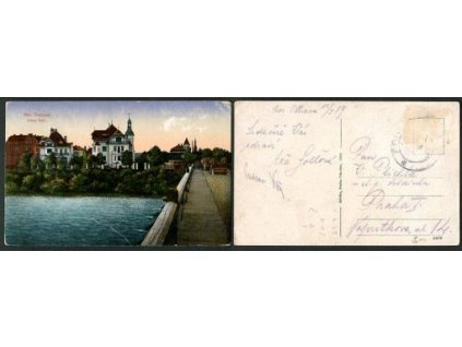 MORAVSKÁ OSTRAVA. Vilová čtvrť. 1919.