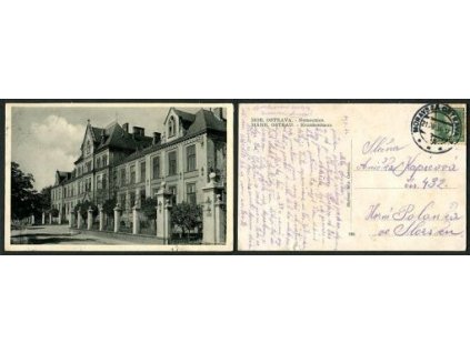 MORAVSKÁ OSTRAVA. Nemocnice. 1934.