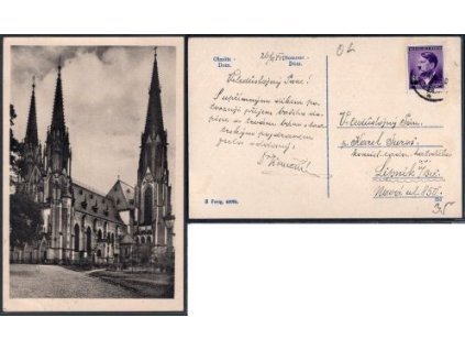 OLOMOUC. Dóm. 1944.