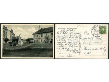 KRALOVICE. Wilsonovo náměstí. 1934.