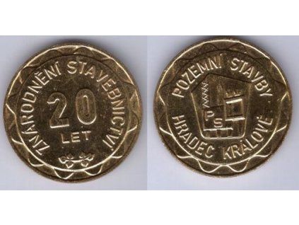 HRADEC KRÁLOVÉ. Pozemní stavby. 20 let znárodnění stavebnictví.