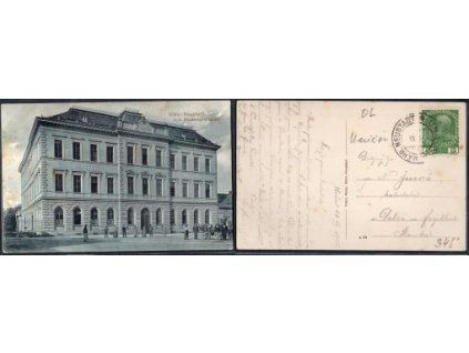 UNIČOV / Mährisch Neustadt. Gymnázium. 1915.
